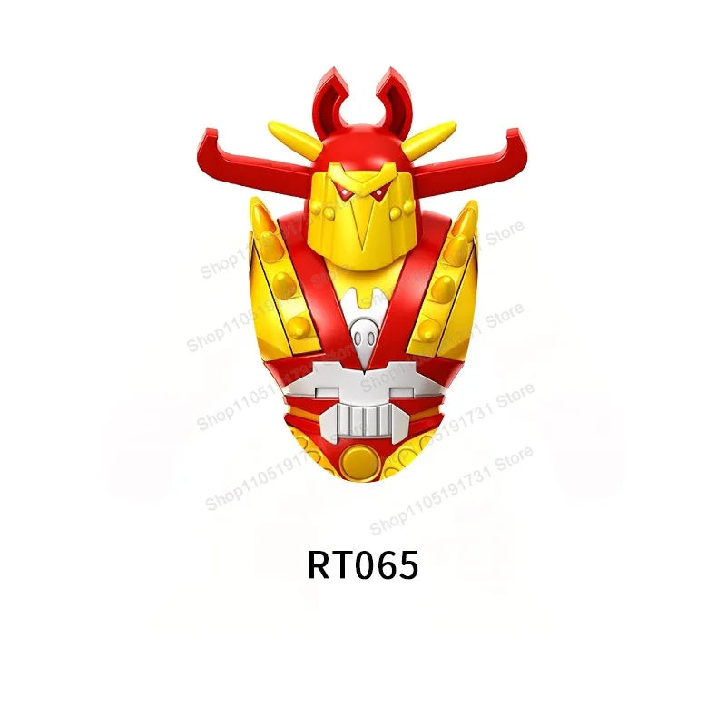 Movie Game Mini Action Figures Big Size Building Block Mecha Assembled Accessories Figure Building Block Toy For Children Gifts