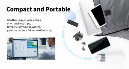 EforLink Computer Touchless ScreenLock,Automatic Locking ,UWB High-Precision Ranging,USB Security Key,Windows Security Key