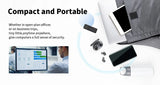 EforLink Computer Touchless ScreenLock, Automatic Locking, UWB High-Precision Ranging, USB Security Key, Windows Security Key