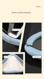 Napa Leather Perforated Patchwork Car Steering Wheel Cover, Non-slip, Breathable, Universal 15 Inch (Approx. 38cm)