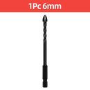 Cross Hex Drill Bit Set For Concrete Porcelain Tile Glass Metal Professional Multifunction Drill Bits Kit Tools Carbide Drills