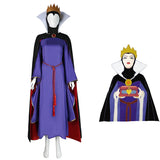 Evil Queen Cosplay Costumes Women Disney The Snow White Evil Queen Cosplay Dress Outfit Adult Halloween Carnival Costumes