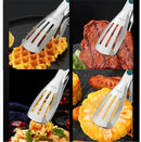 3/1Pcs Stainless Steel Food Tongs Meat Salad Bread Clip Barbecue Grill Buffet Clamp Non Slip Tongs Cooking Tools Kitchen Gadgets