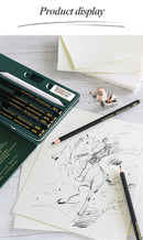 Faber-Castell 8/12pcs Set Matte Sketch Pencil Art Graphite For Sketch Black Lead Writing Drawing Graphite Pencils Supplies