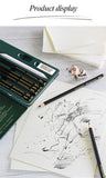 Faber-Castell 8/12pcs Set Matte Sketch Pencil Art Graphite For Sketch Black Lead Writing Drawing Graphite Pencils Supplies