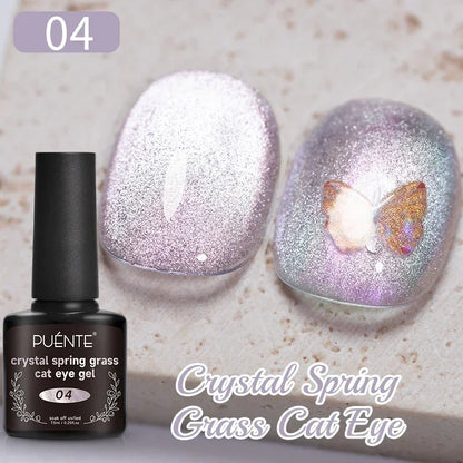 7.5ML Super Shiny Ruby Red Cat Magnetic Gel Nail Polish Wine Red Cat Eye Gel Soak Off Semi-Permanent Nail Varnish For Manicure