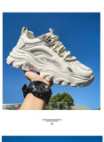 Men's Casual Shoes Sneakers for Men Trendy All-match Man Sports Shoe Hard-wearing Easy To Clean EAEOVNI Main Push Male Sneaker