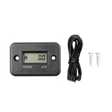 Digital Hour Meter LCD Counter For ATV Motorcycle Instruments Clocks Snowmobile Boat Generator Bike Car Accessories
