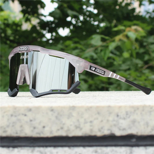 SCICON Cycling Glasses UV400 Outdoor Sports Sunglasses Men MTB Cycling Goggles Women Road Bike Eyewear
