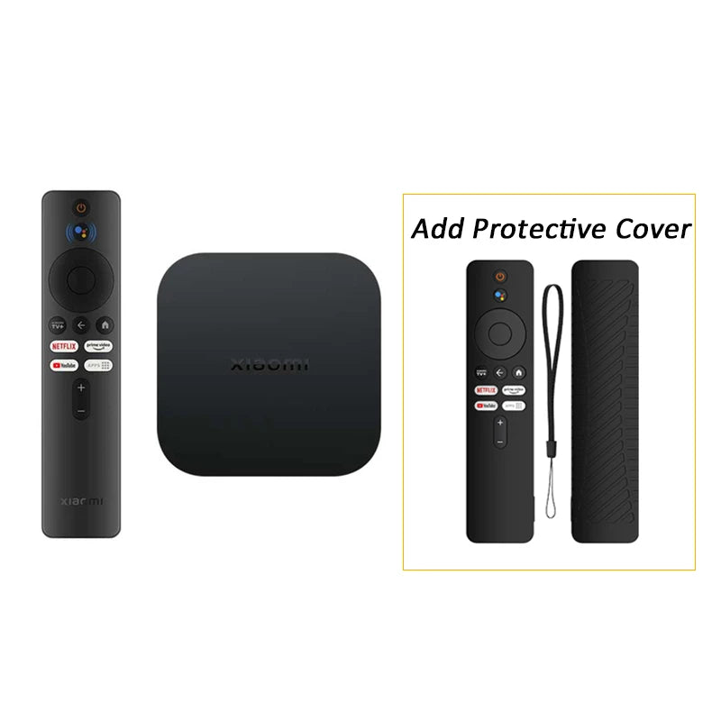 Versión global Xiaomi Mi TV Box 2.ª generación 4K Ultra HD Google TV Dolby Vision HDR10+ Asistente de Google Smart Mi Box S Media Player
