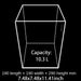 190x190x290mm