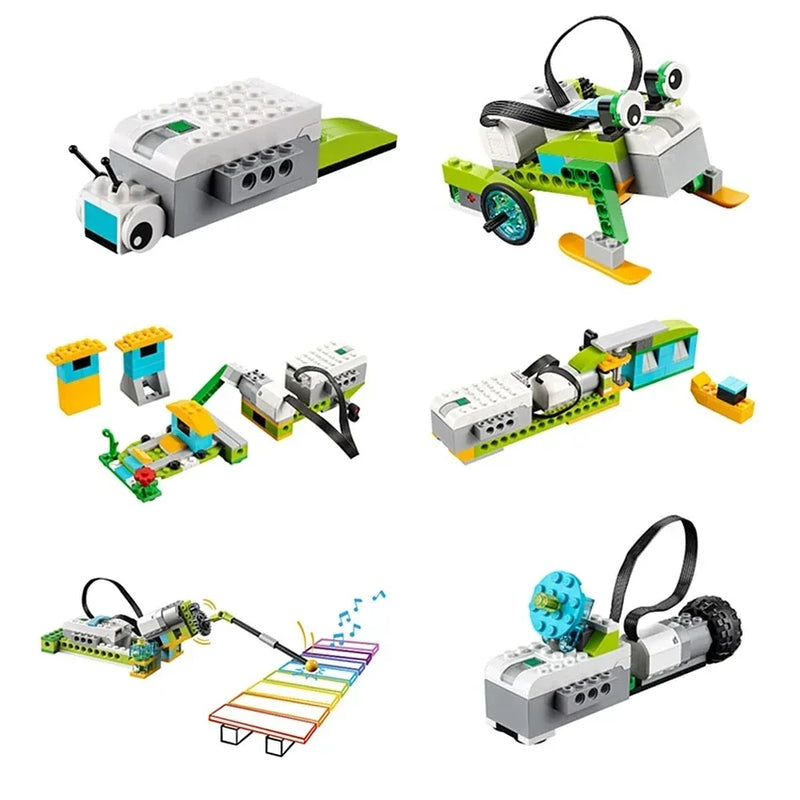 NEW Technical WeDo 2.0 Core Educational Set Building Blocks with Book DIY Parts 45300 Scratch 3.0 Children Toys Christmas Gifts