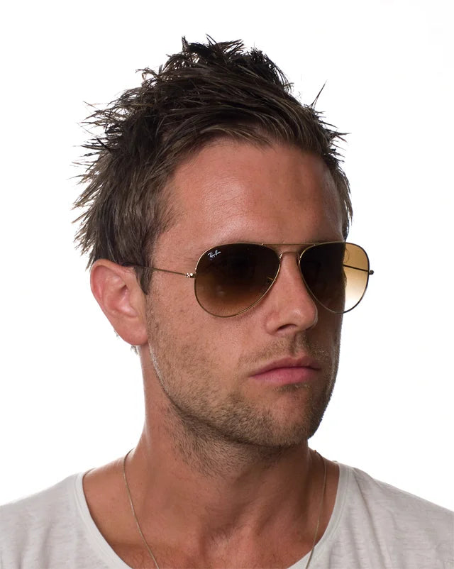 Ray-ban original Classic 3025 Glass Lenses Aviator Sunglasses in box