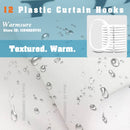 Cortina de ducha impermeable de mármol, cortina de ducha impermeable para decoración de baño, cortina de ducha impresa, lavable, con ganchos