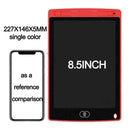 Tablet de escrita LCD para crianças, brinquedos Graffiti Sketchpad, quadro negro de escrita manual, prancheta mágica, presente, 4,4 pol, 8,5 pol