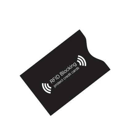 1pc cartões de bloqueio rfid sem contato nfc cartão de crédito de débito protetor de passaporte conjunto bloqueador design anti-roubo inteligente se encaixa perfeitamente