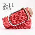 Stretch Woven Belt Unisex Canvas Belts Fashion Casual Student Belt Women Cinturon Male Waistband 105cm