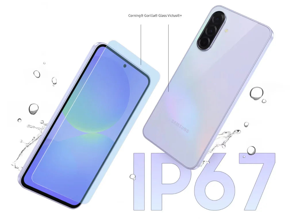 Samsung galaxy a36 5g - 8gb + 128gb 50mp camera 6.7" screen eu version samsung wallet slim glass back 5000mah battery IP67