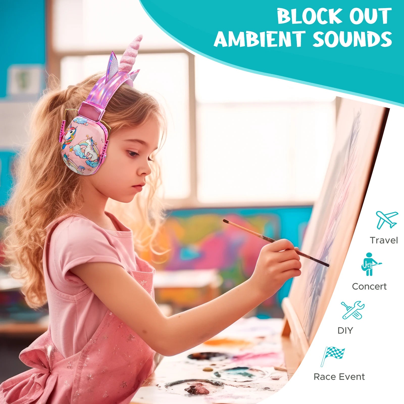 New Kid Earmuffs Noise Protection Safety Ear Muffs Protectors for Children Hearing Kids Gifts Noise Canceling Headphones 22dB