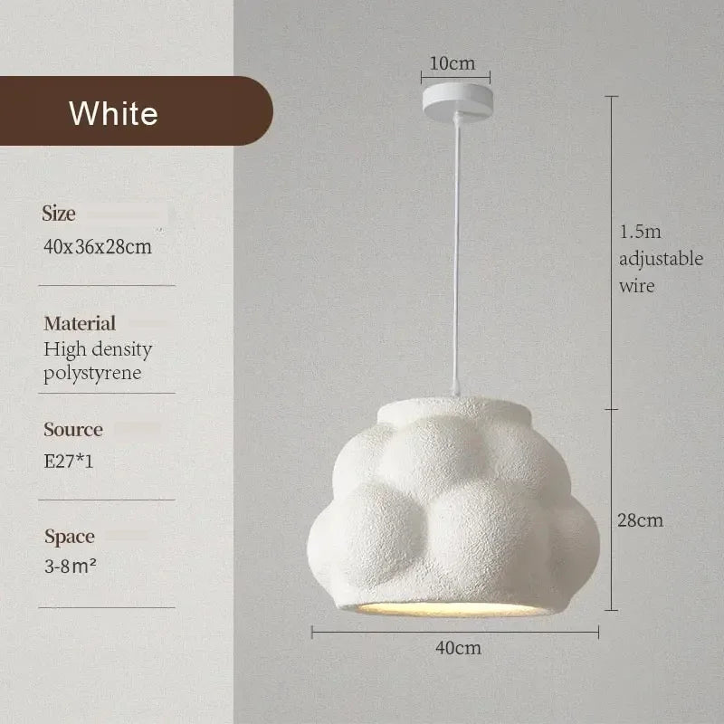 Japanese Wabi Sabi Pendant Light Nordic Dining Room Ceiling Chandelier Home Decor Bar Table Kitchen Island Creative Hanging Lamp