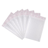 Bubble Mailers para embalagem de correio, envelope acolchoado branco, auto selo, sacos de envio, presente, atacado, 100pcs