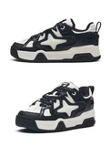 Xtep Star-X Skateboarding Shoes For Women 2024 Spring Comfortable Women's Leisure Shoes Thick Sole  Outdoor Shoes 876118310003