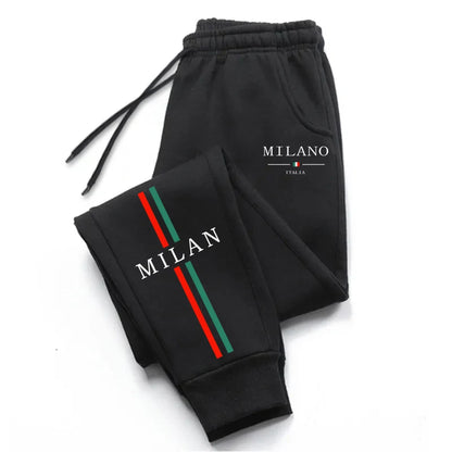 Mens Sweatpants Fashion City Print Versatile Gym Jogging Pants HotSales Soft Sports Casual Trousers High Quality Trend Man Pants