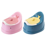 Toddler Potty Baby Toilet Trainer, Portable Training Toilet for Travel, Stable and Safe Oval Bottom Design, Non-Slip Potty