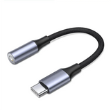 Adaptador de auriculares HiFi USB tipo C a conector de 3,5 mm, cable de audio USB-C de 3,5 mm, convertidor para iPhone 15, Samsung Galaxy, Huawei y Xiaomi.