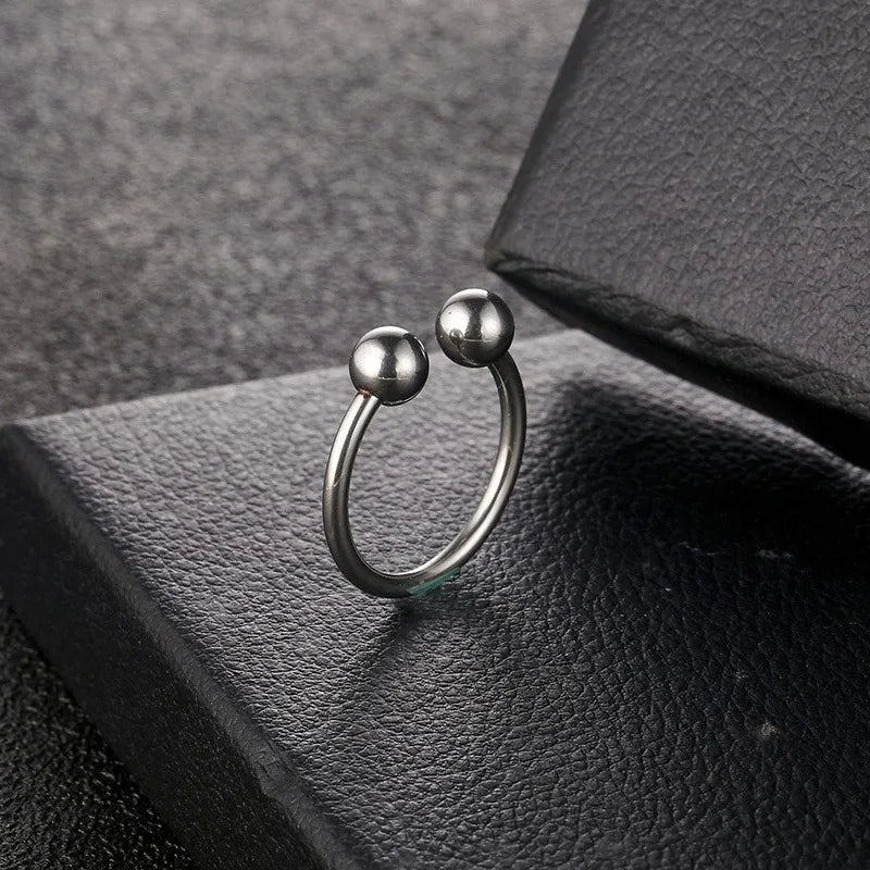 24 anéis de piercing de aço inoxidável multiuso 16G - aros de ferradura hipoalergênicos para nariz, cartilagem e muito mais