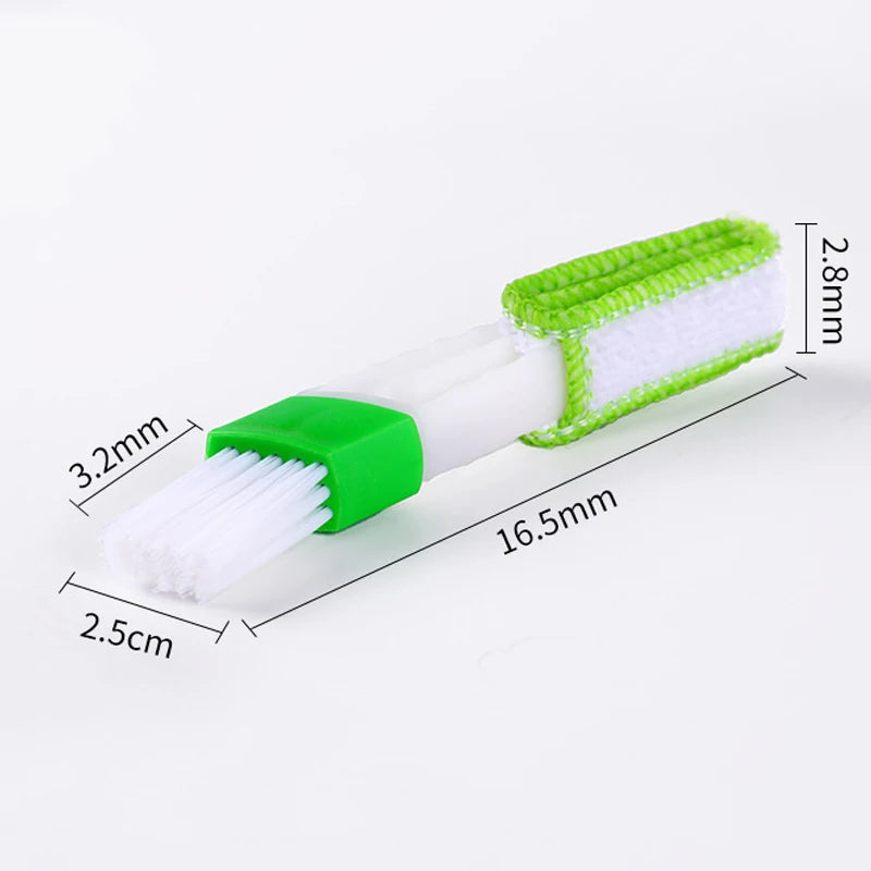 Escova de limpeza para saída de ar condicionado de carro, removedor de poeira, persianas, limpador de teclado, acessórios de limpeza interior do carro