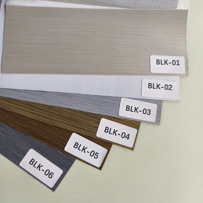 Custom Made Motorized Window Blinds Blackout Zebra Blinds Shades Dual Stripe Shades Day and Night Roller Blinds for Windows