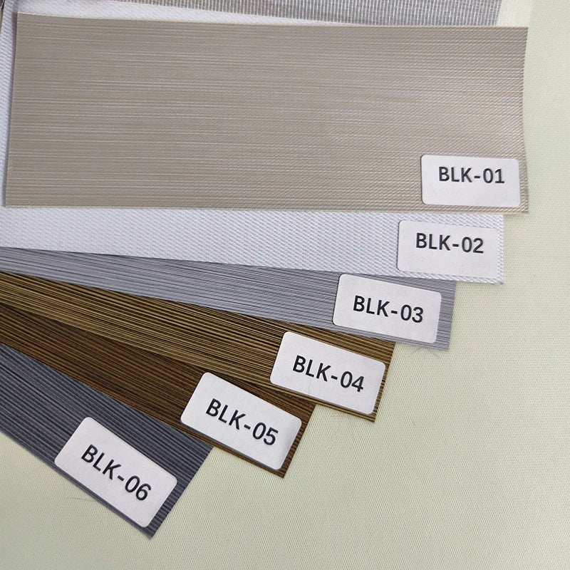 Custom Made Motorized Window Blinds Blackout Zebra Blinds Shades Dual Stripe Shades Day and Night Roller Blinds for Windows