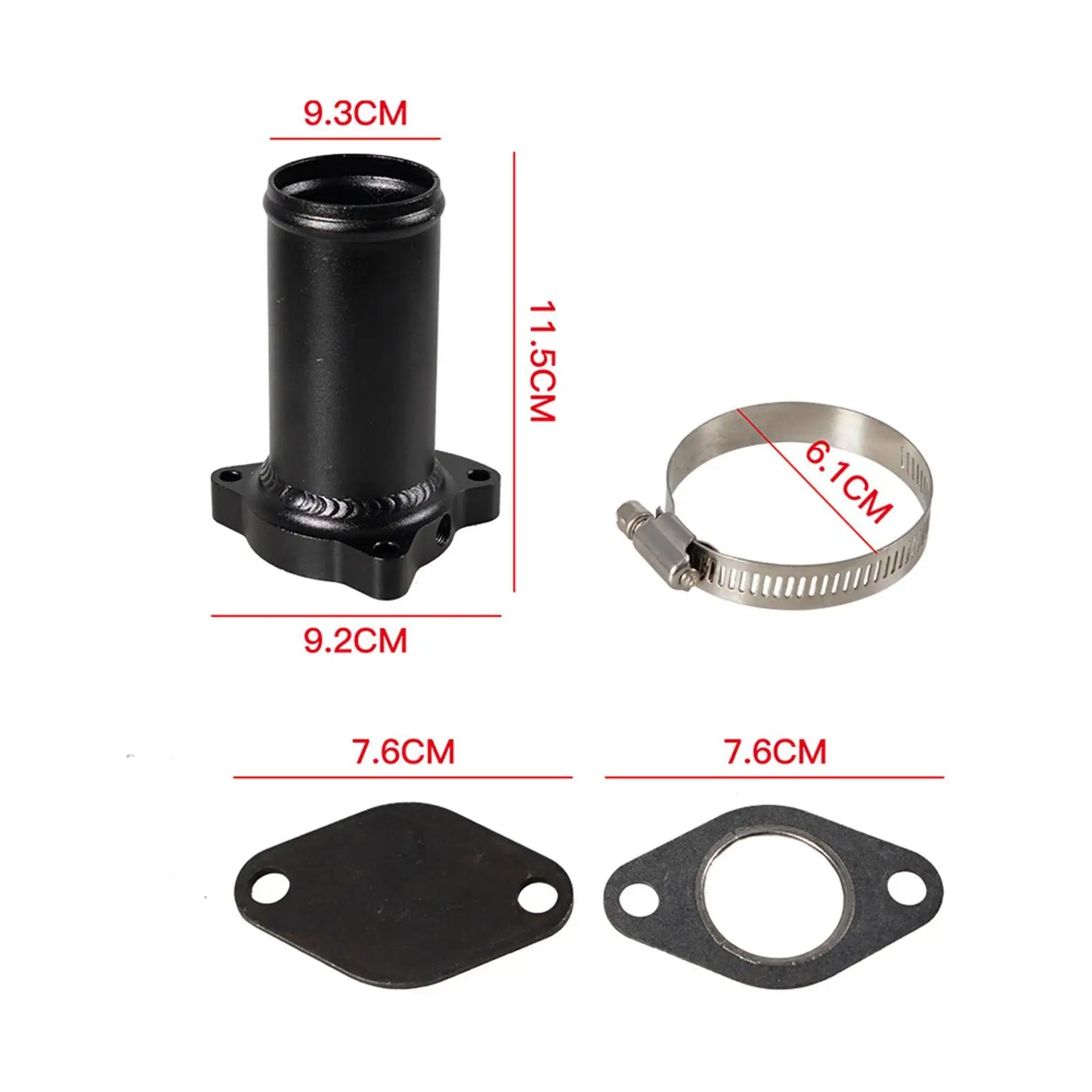 Kit de eliminación de EGR apto para 1.9 8V Tdi Ve 90 110 Repuestos Fácil de instalar Alto rendimiento