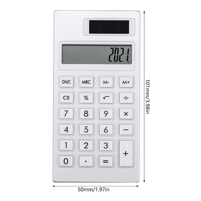 12Digits Calculator Student Calculator Thin and Small Solar Calculators T5EE