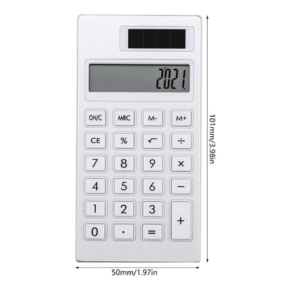 12Digits Calculator Student Calculator Thin and Small Solar Calculators T5EE