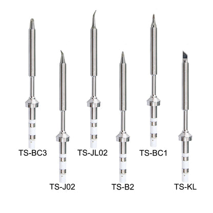 Pine64 TS100 TS101 Soldering Iron Tips Replacement Various Models of Pinecil V2 Electric Soldering Iron Tip TS Series BC2 ILS