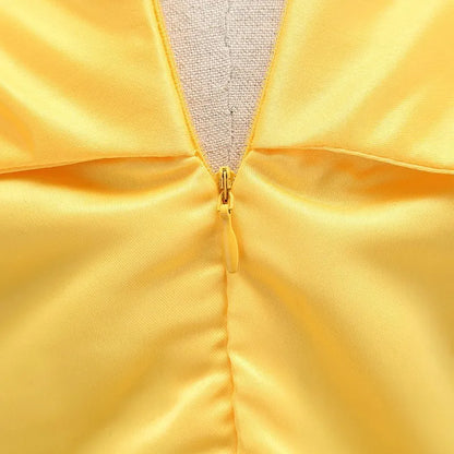 Girls Belle Dress Kids Ball Gown Princess Costume Beauty and Beast Children Christmas Birthday Carnival Party Cosplay Disguise