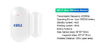 KERUI WIFI GSM Alarm System Kit W202 Home Security Protection Tuya Smart Support Alexa with Motion Detector Door Opening Sensor