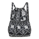 Nylon Bundle Pocket Backpack Women's Outdoor Sports Bag Mommy Large Capacity Backpack