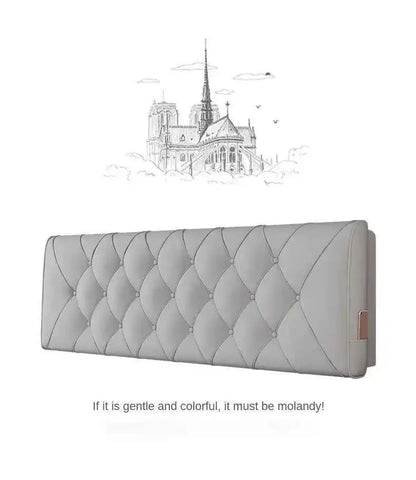 Backrest Soft Bag Bed Headboards for Hotel Headboards American Flannel Cloth Skin-Friendly Light Luxury Household Bed Headboards