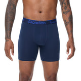 5pcs Set Mid-Long Cotton Boxer Shorts Men Underwear Male Underpants for Men Homme Boxershorts Slips Soft Panties Brand Briefs