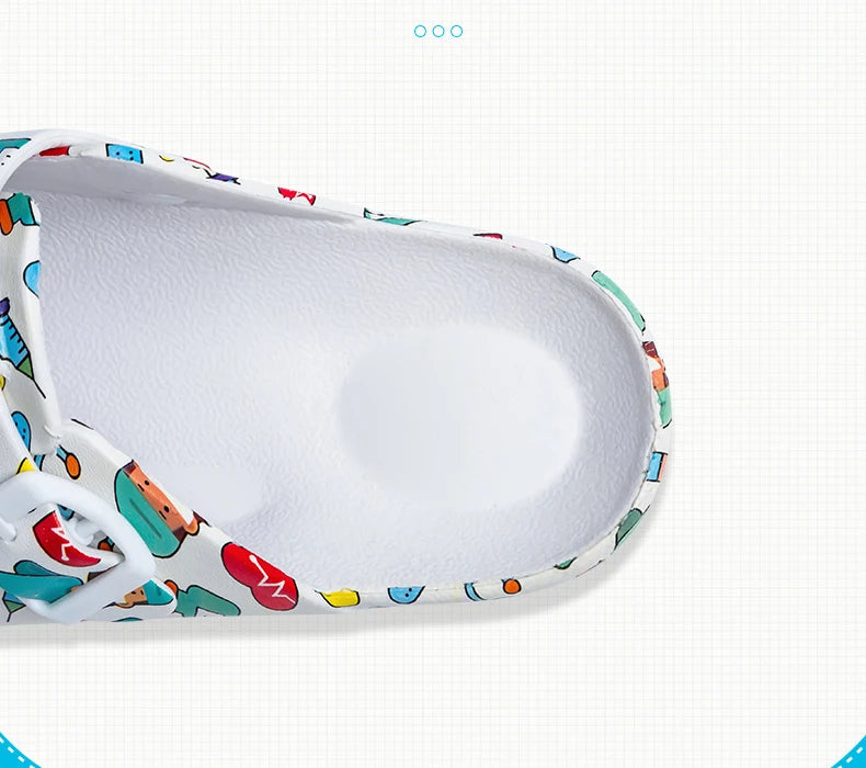 Zuecos médicos estampados antideslizantes, zapatillas ultraligeras para médicos y enfermeras, calzado veterinario, calzado quirúrgico premium YC-1