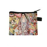 Oil Painting Coin Purse DIY Coin Bag Women Lipstick Card Keys Holder Money Bag Ladies Wallet Handbags For Women Small Kids Bags