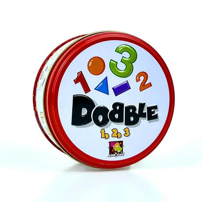 Spot It Cards Game Dobble Juego Pokemon Pikachu with Metal Box One Piece Doraemon Friends Party Jr Hip Board Game for Kids Gifts