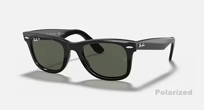 RayBan Original Classic 2140 / 2140F WAYFARER Square Sunglasses Glass Lenses, Polarized UV Protection Premium Eyewear in Box