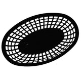 Photo Prop Plastic Food Baskets Reusable Colorful Bread Plate Oval Shape Basket Serving Desktop Decor