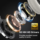 Oneodio Pro 10 Wired Headphones Over Ear Hi-Res Audio Wired Headset With Microphone Studio DJ Stereo Headphones 3.5mm/6.35mm