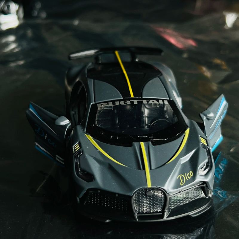 Children's alloy car model, boy simulation, openable car model, toy car, internet famous new ornament