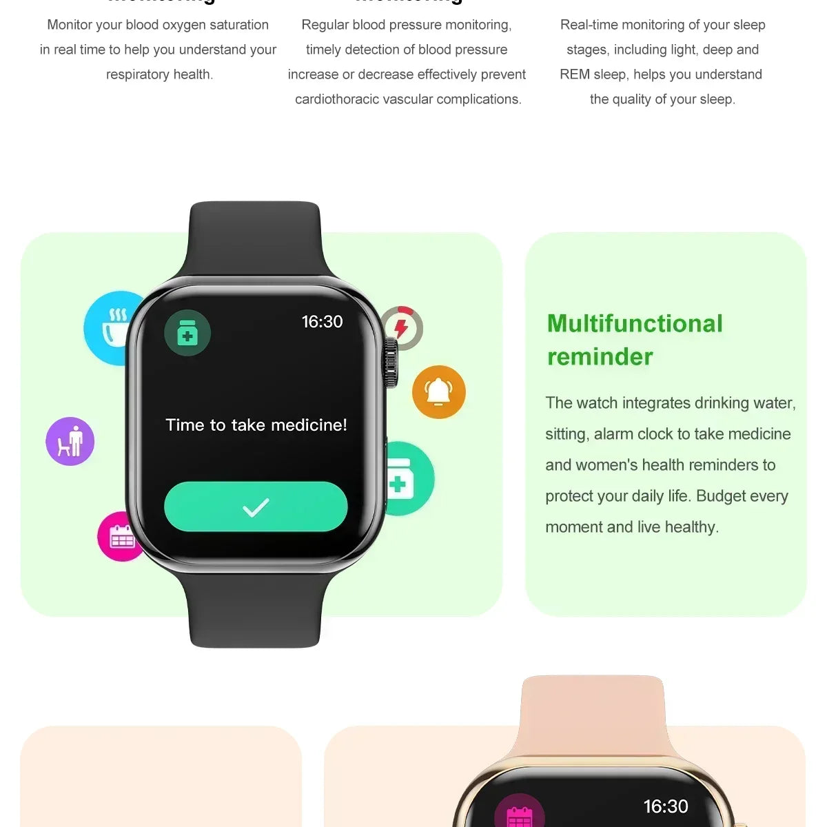 NEW Smart Watch Series 10 HD Screen Custom Dial Wireless Charging Men BT Call NFC Women Sport GPS Smartwatch For IOS Android